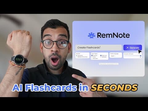 Study 2x Faster With Ai + Remnote [full Walkthrough]