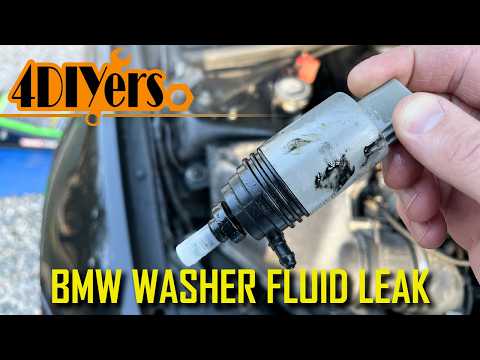 How To Fix A Washer Fluid Leak On A Bmw E90 E91 E92 E93