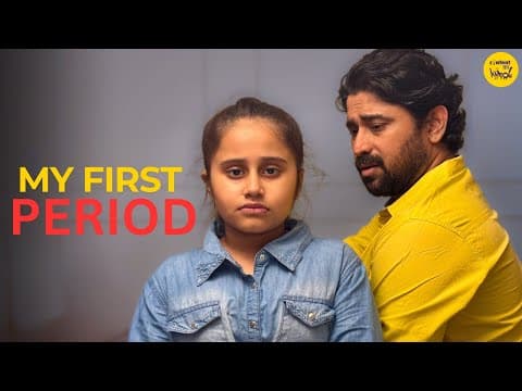 My First Period Short Film Women's Day | Father And Daughter Motivational Video | Content Ka Keeda