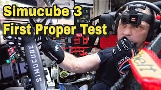 Simucube3 Pro First Proper Drive On My Sim Rig