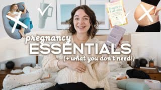 Minimalist Pregnancy Must-haves (+ What I’m Not Using)