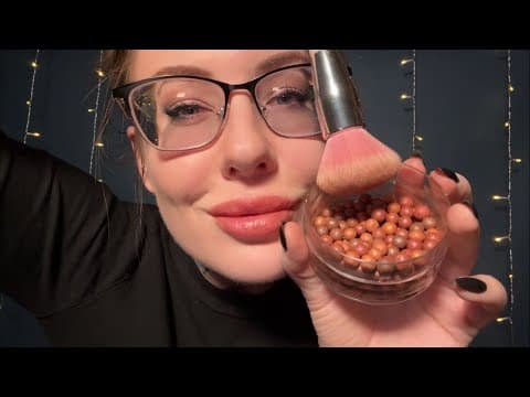 Asmr Doing Your Eyebrows +bronzing Pearls