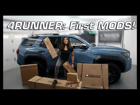 Building A New Toyota 4runner! 6th Gen First Mods