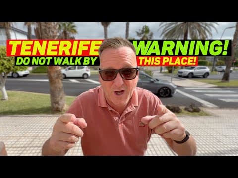 Warning! Do Not Walk Past This Place In Tenerife!