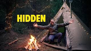 Building A Permanent Forest Campsite Part 1 Clearing Ground