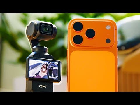 Dji Pocket 3 Vs Iphone 17 Pro - The Real Difference!