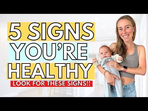 5 Clear Signs You're Healthy (only 7% Of People Are...)