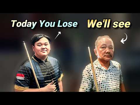 World's Best Efren Reyes Vs No. 1 Player In North Jakarta, Indonesia | Intense Match