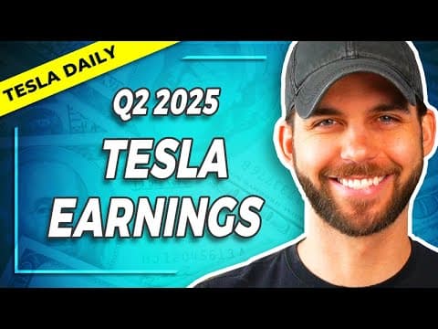 Live: Tesla Q2 Earnings Report Coverage & Analysis (q2-25)