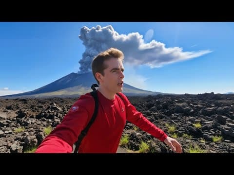 Visiting Japan's Most Active Volcano 🌋🇯🇵 (sakurajima)