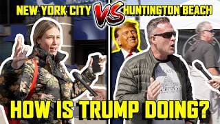 Asking People Their Thoughts On The Trump Administration | Conservative Town Vs Liberal Town!