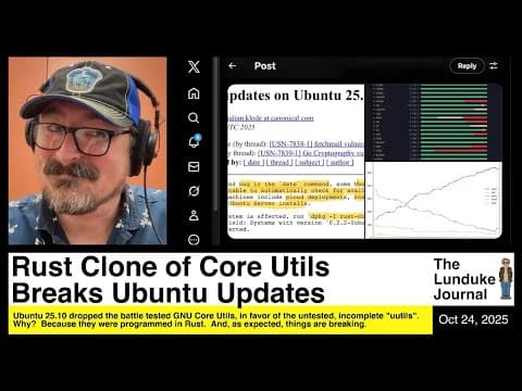 Rust Clone Of Core Utils Breaks Ubuntu Updates