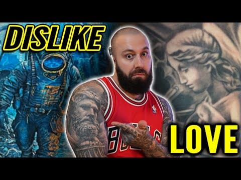 My Favourite And Least Favourite Tattoos I Currently Have