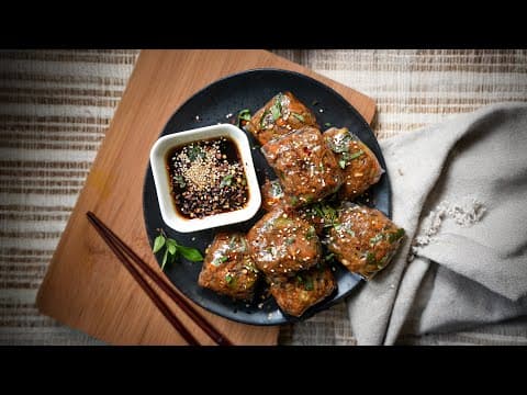 My Newest Addiction 🤤 Rice Paper Dumplings 🥢