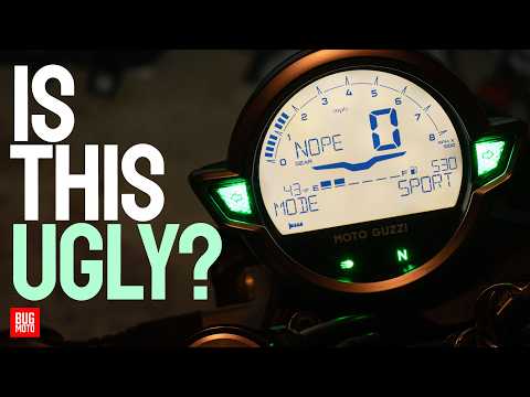 Moto Guzzi V7 Display Is Italian Artistry, Sorta