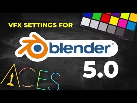The Best Vfx Settings For Blender 5.0!