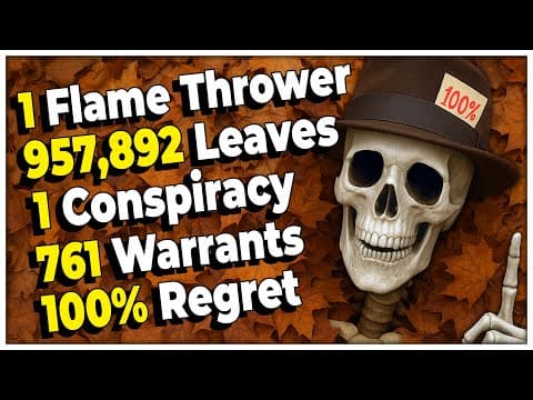 I Played 100% Of Leaf Blower Co. Now Fallen Leaves Run For The Nearest Tree When I Walk By.