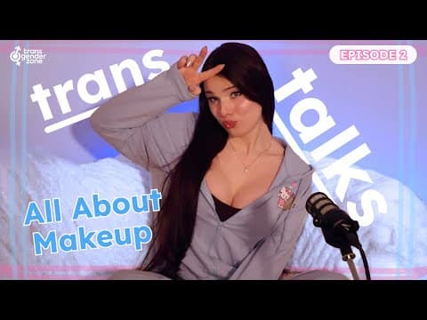 Transition Talks Ep. 2: Fixing Facial Hair Shadow & Other Feminizing Makeup Tips | Transgender Zone