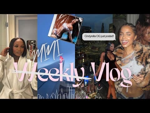 Mini Vlog | 12 Hours In Nyc + Meeting Tyla! + Album Release Party + Nigeria Trip Maintenance
