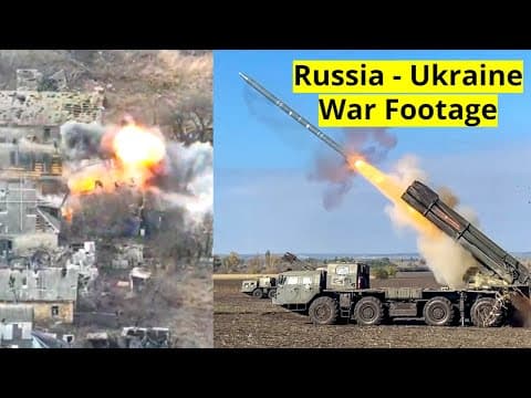 🔴 Russia - Ukraine War Footage | Russian Military Offensive Compilation Video 2024
