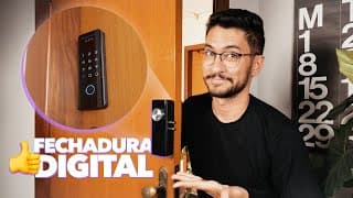 Abandonei As Chaves De Casa! Instalei Uma Fechadura Digital | Elsys Tecno Wifi