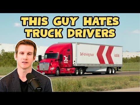 He Is Mocking You | Kodiak Self Driving Trucks
