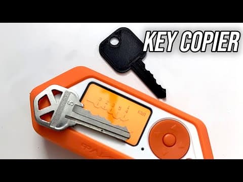 Copy Your Keys With Flipper Zero And 3d Printing