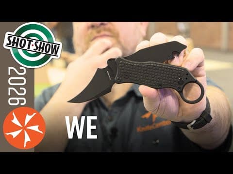 We’s New Tactical Knife - Shot Show 2026