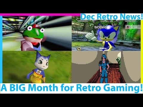 Retro Gaming Had A Massive December! A Month Of Retro News