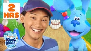 120 Minutes Of Backyard Fun And Games W/ Blue And Josh 🎳 | Blue's Clues & You!