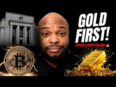 Gold Runs First — Bitcoin Always Follows