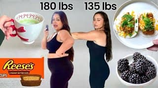 What I Eat In A Day To Lose Weight - 45 Lbs Lost