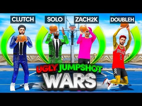 Ugly Jumpshot Wars In Nba 2k26! Who's The Best Player With A Random Ugly Jumpshot In Nba2k26!?