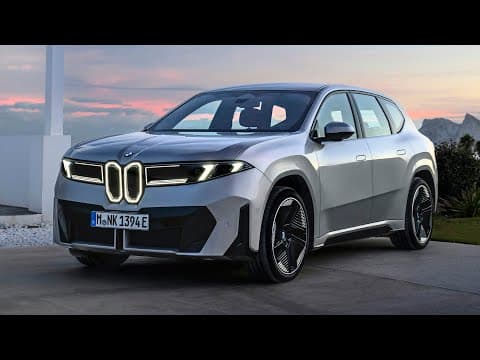 All New Bmw Ix3 50 Xdrive Spacesilver Metallic - Interior And Exterior Presentation