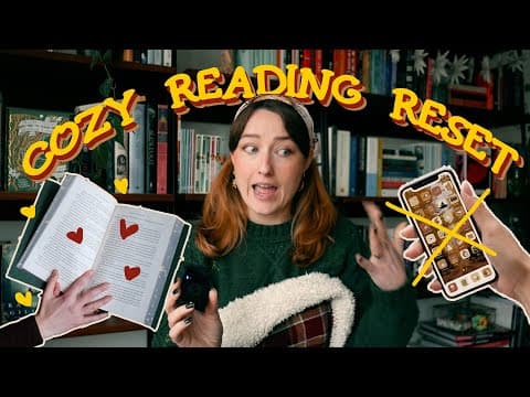 Cozy Reading Reset 📚☕ Books Instead Of Scrolling