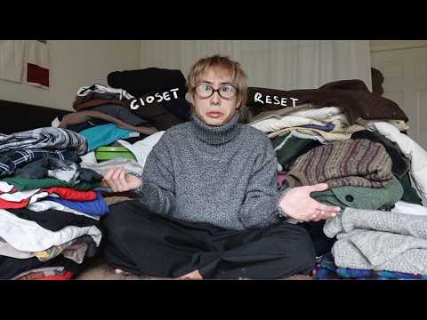 Cleaning Out My Closet & Trying On All My Clothes (extreme Closet Declutter)