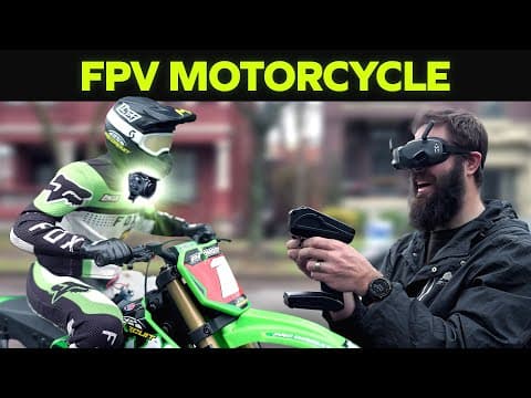 Rc Motorcycle But Fpv It | Losi Promoto