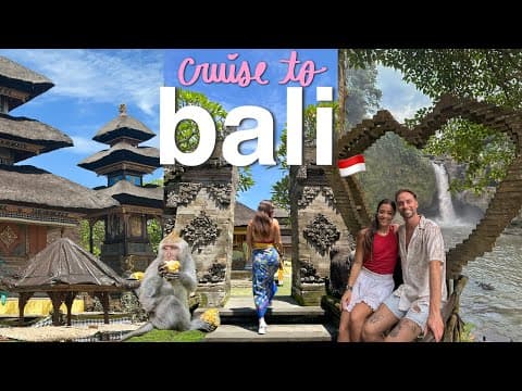Cruise To Aus (part 5) 🇦🇺 First Time In Bali, Skating With The Production Cast + Work Days Onboard