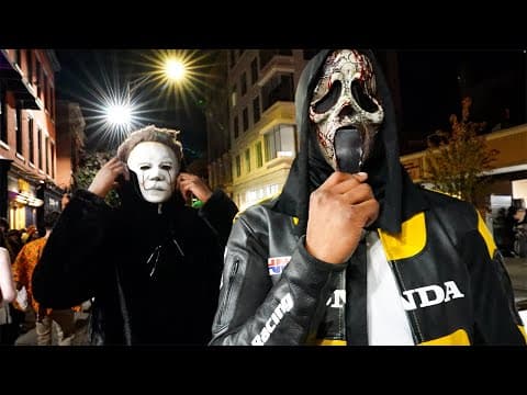 Halloween Night In New York