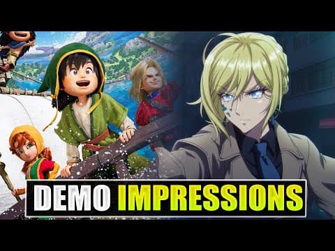 So I've Played The Dragon Quest Vii Reimagined And Parasite Mutant Demos...