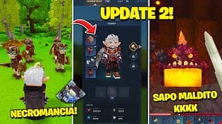 🔥update 2 Do Hytale Trás Magia De Necromancia E Muitas Novidades!