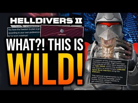 Helldivers 2 - Cyberstan Updated! Gloom News & Devs Surprised Us!