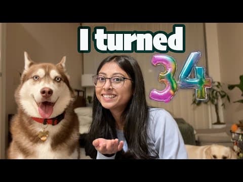 Winter Is Here, Turning 34 🎂 Vlog