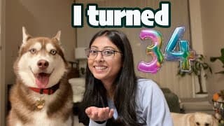 Winter Is Here, Turning 34 🎂 Vlog