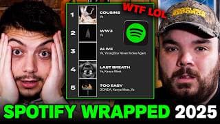 Reacting To 2025 Spotify Wrapped
