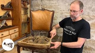 Furniture Restorer Repairs Spring Upholstery Chairs By Fixing Furniture