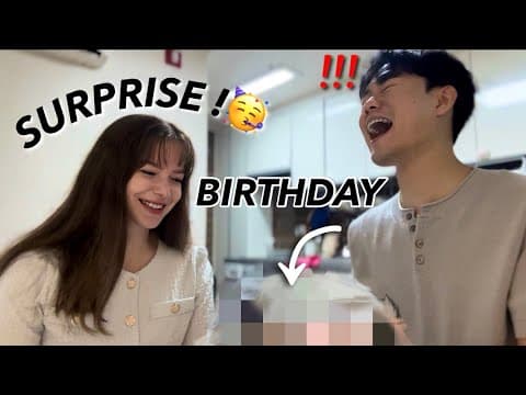 🤫 I Surprised My Korean Husband For His 30th Birthday🥳 (it Did Not Go As Planned💀🥲)