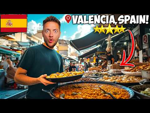 Valencia Food Tour In Spain!  (real Paella, Fideuà, Tapas, Bakeries & More!)