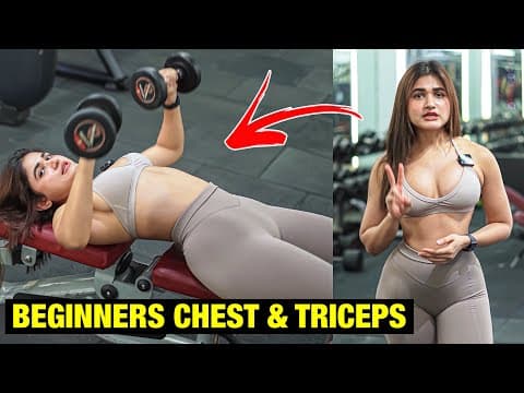 Beginners Workout Series Day 2 | Chest & Triceps