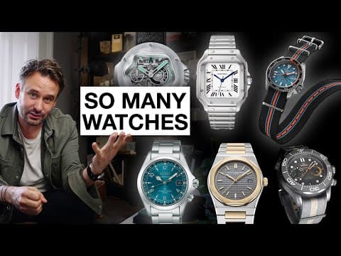More New Watches: Seiko, Cartier, Omega, Hublot